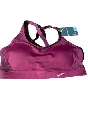 Brooks Fast Forward Crossback Size Small Violet Pullover Sports Bra